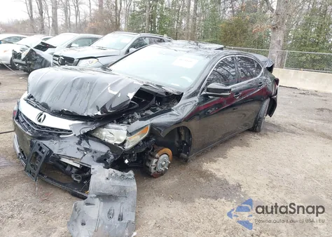 2015 Acura Tlx V6 Advance z USA, uszkodzony, nr VIN 19UUB2F73FA012630